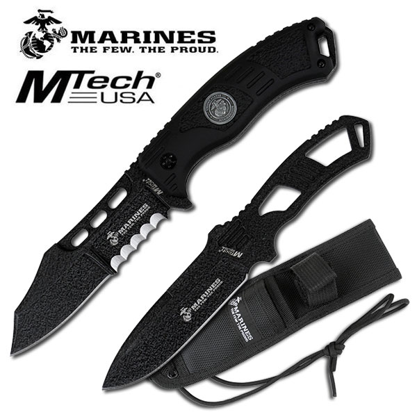 1122689073.jpg CUCHILLO USMC HOJA FIJA - Imagen 1