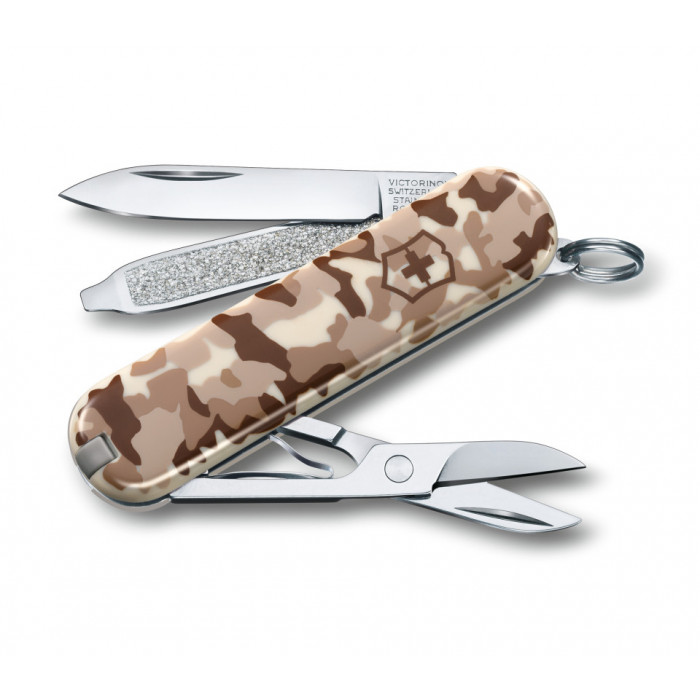 1349435196.jpg CUCHILLA VICTORINOX CLASSIC SD CAMO - Imagen 1