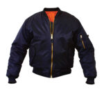 JACKET DE AVIADOR COLOR AZUL