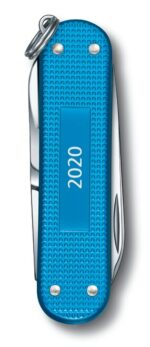 CUCHILLA VICTIRINOX CLASSIC ALOX LE 2020 AZUL AQUA - Imagen 2