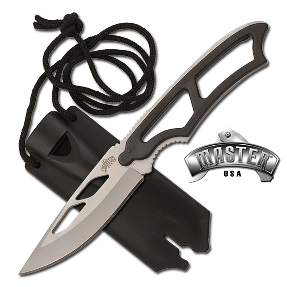 591055251.jpg CUCHILLO MASTER USA FUNDA PLASTICA - Imagen 1
