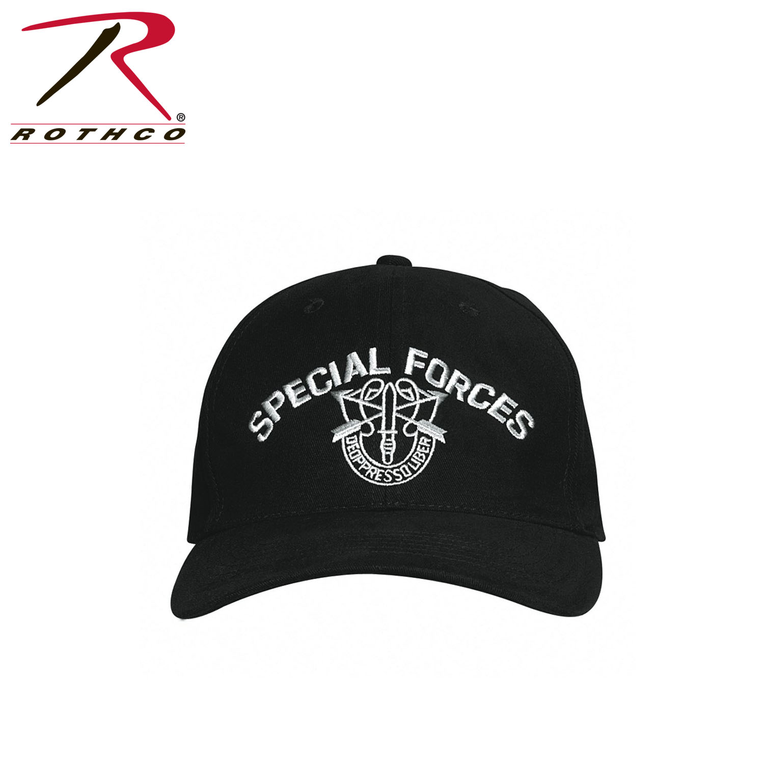 1115082876.jpg GORRA ROTHCO NEGRA SPECIAL FORCES - Imagen 1