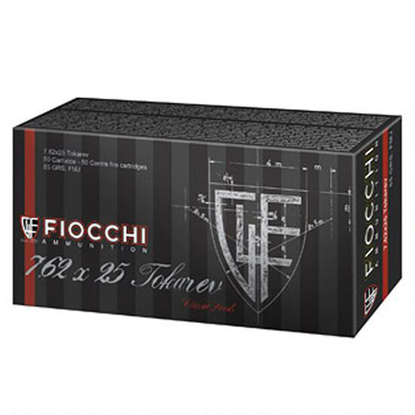 1353126269.jpg TIROS CALIBRE 7.62X25 TOKAREV MARCA FIOCCHI - Imagen 1