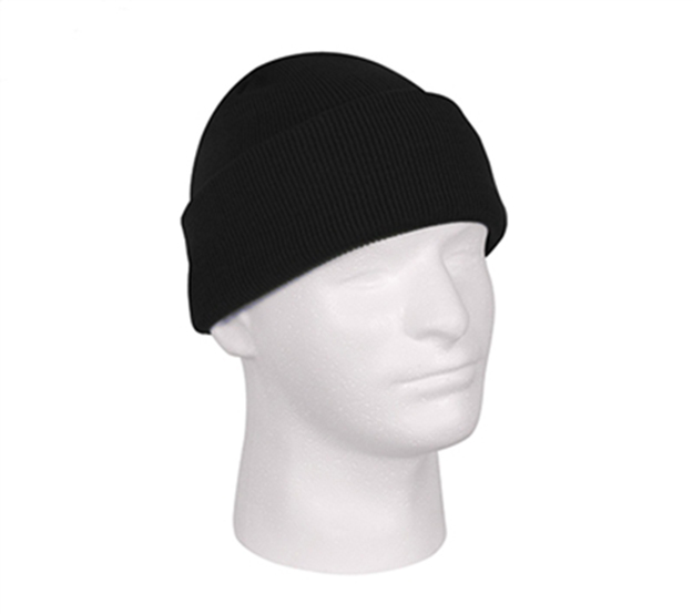 5787.JPG GORRO DE LANA NEGRO - Imagen 1