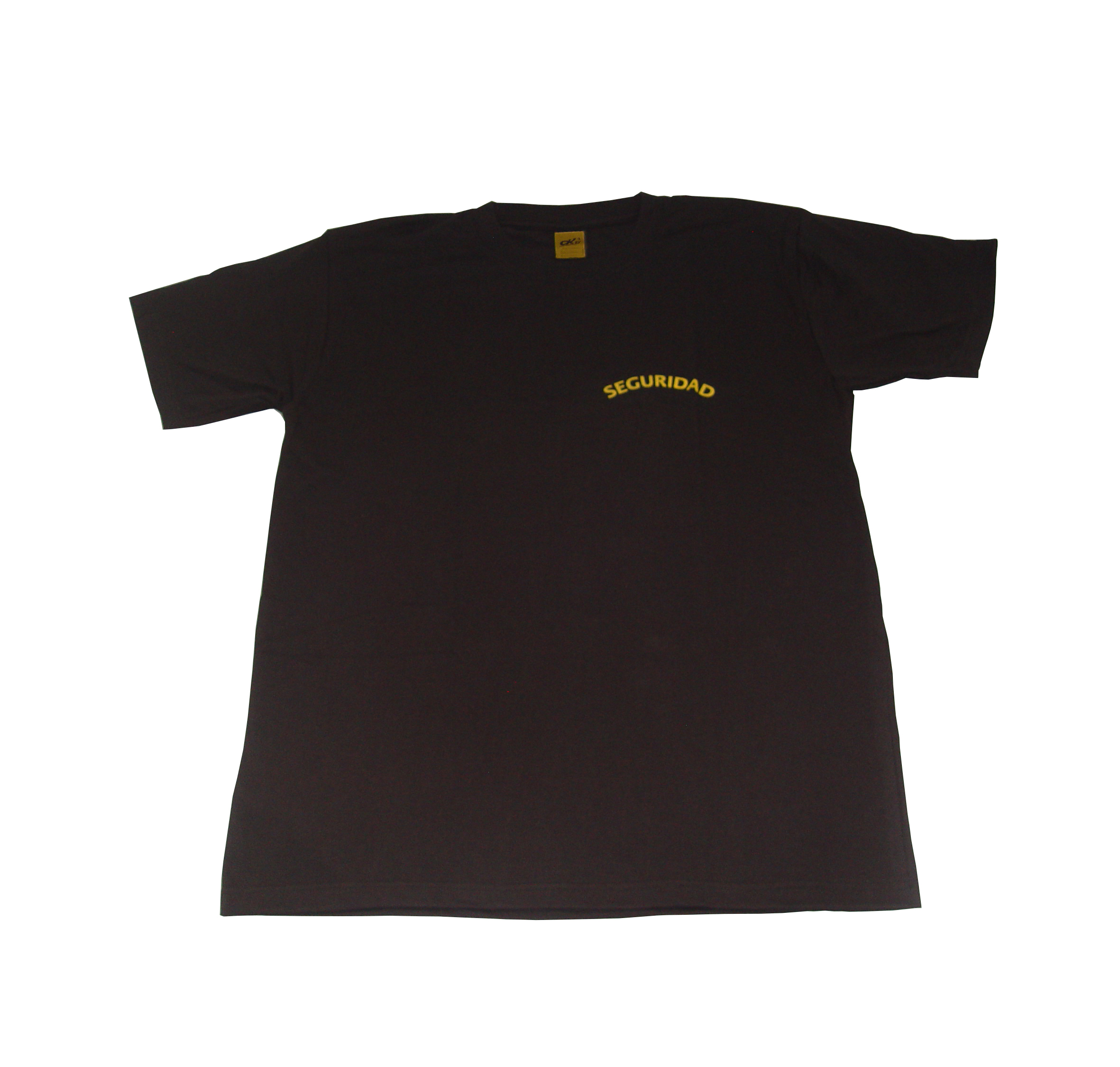 07 01 105.JPG CAMISETA GRIS CON LOGO DE SEGURIDAD TALLA M - Imagen 1