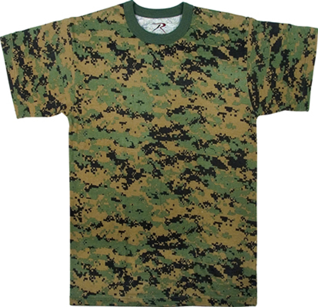 6494.JPG CAMISETA CAMO WOODLAND DIGITAL - Imagen 1